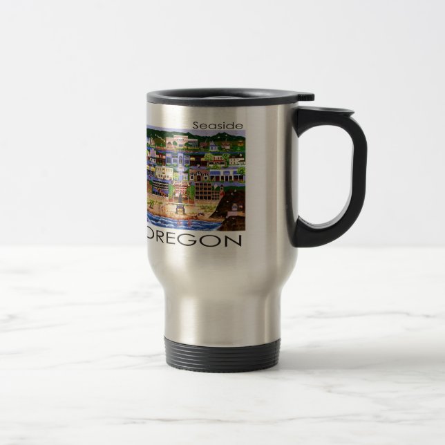 Mug De Voyage Bord de mer Oregon (Droit)