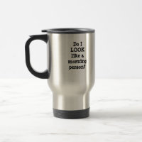 Boston grognon Terrier/tasse personne de matin