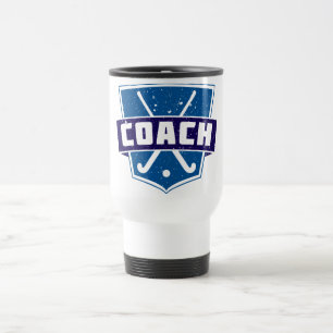 Mug De Voyage Bouclier de car d'hockey de champ
