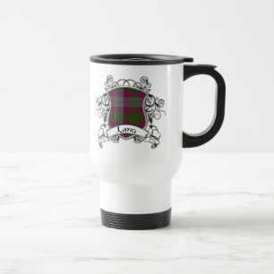 Mug De Voyage Bouclier de tartan de Lang
