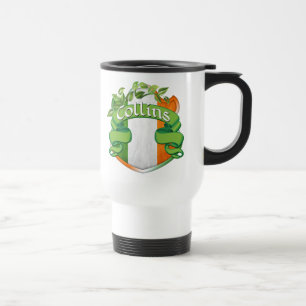 Mug De Voyage Bouclier d'Irlandais de Collins