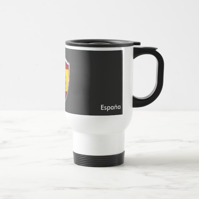 Mug De Voyage Bouclier espagnol - Contemporain (Droite)