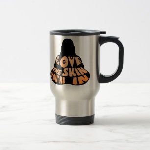 Mug De Voyage Bouddha Love Orange