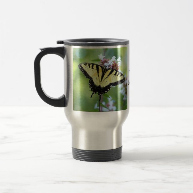 Mug De Voyage Boue de voyage papillon (Gauche)