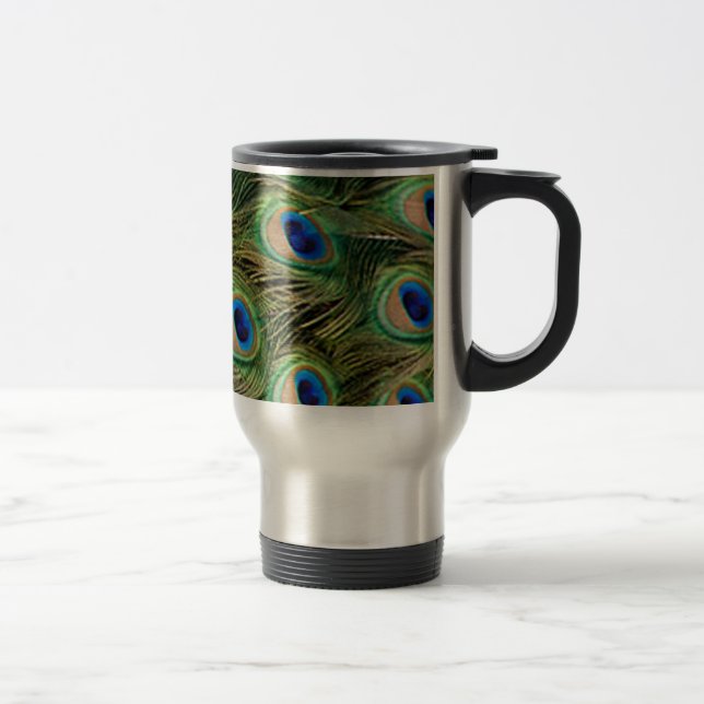Mug De Voyage Boue de voyage Peacock (Droit)