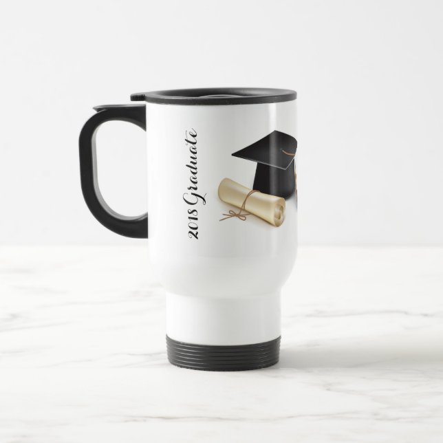 Mug De Voyage Boue de voyage pour diplômés (Gauche)