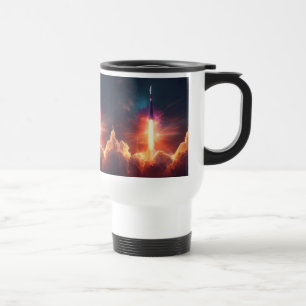 Mug De Voyage Boue thermique de roquette Galaxy - Style Imaginai