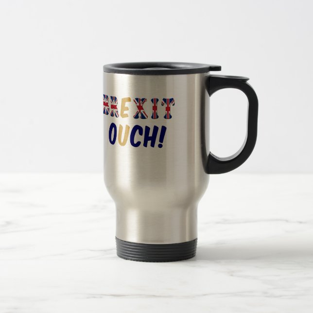 Mug De Voyage Boug Brexit Ouch ! (Droit)