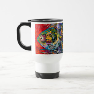 Mug De Voyage Boug coloré Voyage de poisson