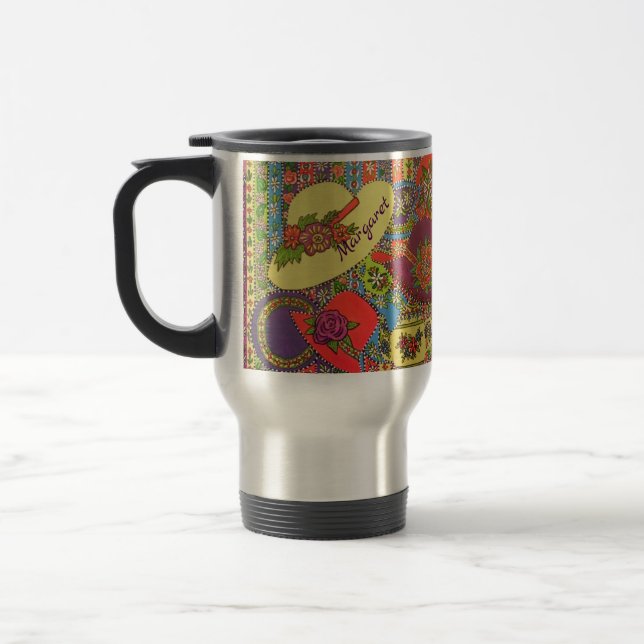 Mug De Voyage Boug de thé personnalisé (Gauche)