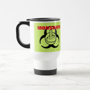 Mug De Voyage Boug Oiseau renverser Monsanto Bio Danger Retourne