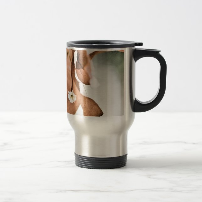 Mug De Voyage Bougainvillée rouge (Droit)