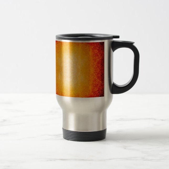 Mug De Voyage Boule de feu éclatante (Droit)