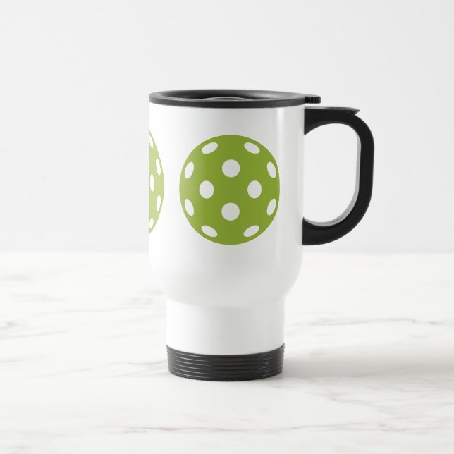 Mug De Voyage Boule verte Voyage/Commutateur (Droite)