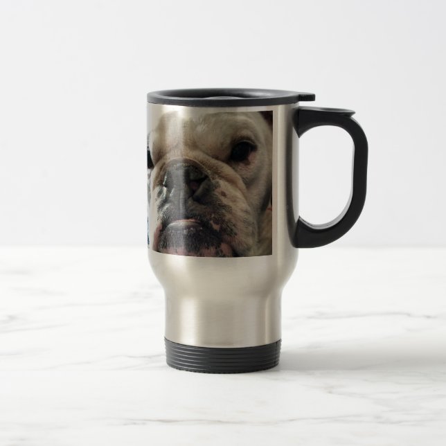 Mug De Voyage Bouledogue anglais (Droit)