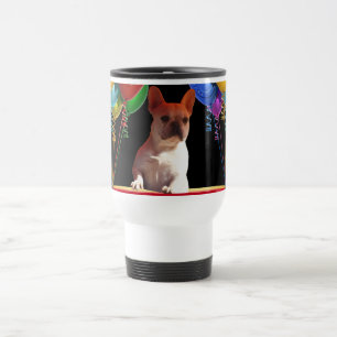 Mug De Voyage Bouledogue français ballon French Bulldog