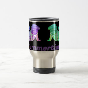 Mug De Voyage Bouledogue français Comic Neon Bouledogue français