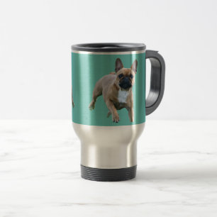 Mug De Voyage Bouledogue français saut Bulldog