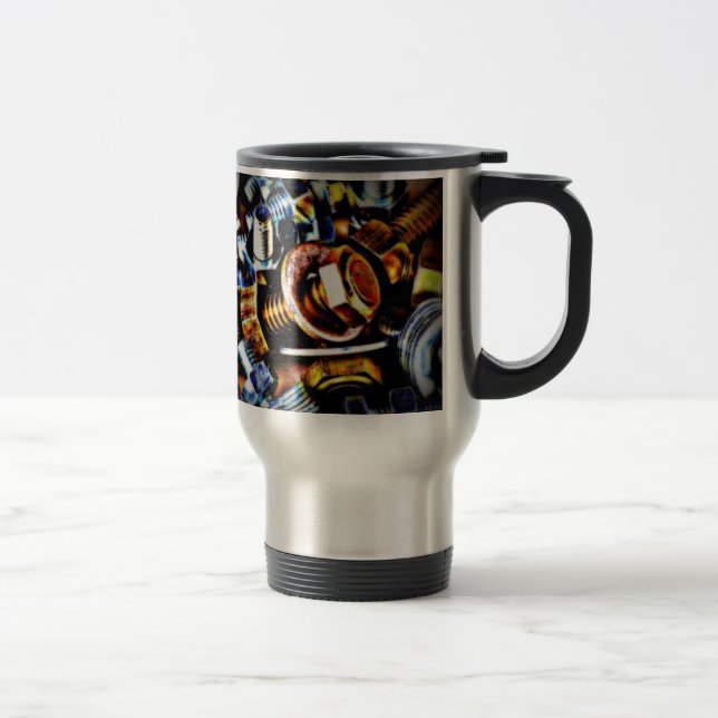 Mug De Voyage Boulons Pop Art (Droit)