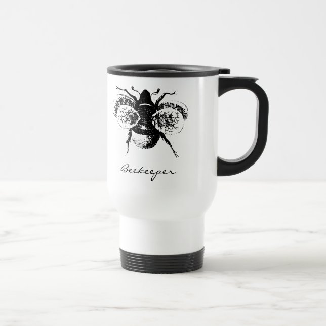Mug De Voyage Bourdon vintage (Droite)