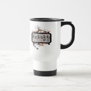 Mug De Voyage Bourdonnement Grubge de l'OM Mani Padme