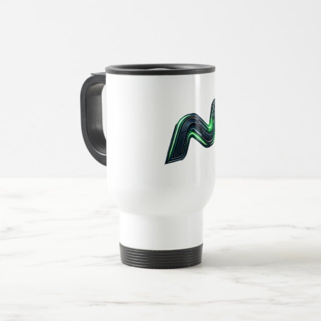 Mug De Voyage Bouteille du logo Nova (Devant gauche)