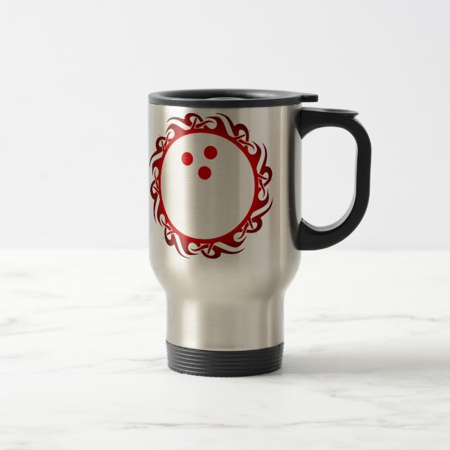 Mug De Voyage bowling tribal (Droit)