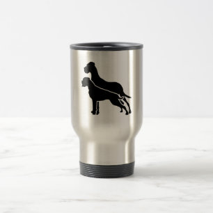 Mug De Voyage Boxer et Grand Danois