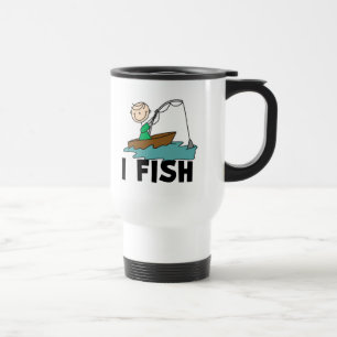 Mug De Voyage Boy I Fish
