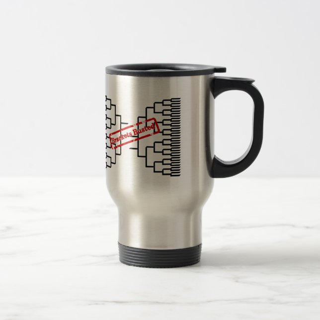 Mug De Voyage Bracketologie - Paquets bloqués (Droit)