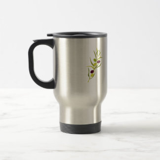 Mug De Voyage Branche Olive