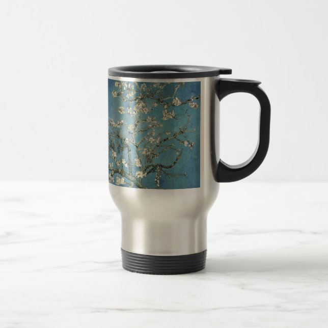 Mug De Voyage Branches d'amande de Vincent van Gogh | en fleur, (Droit)
