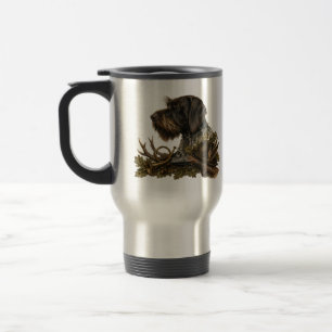 Mug De Voyage Braque allemand à poil dur – Collection de chasse