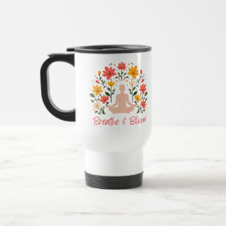Mug De Voyage Breathe & Bloom Meditation Voyage Café Mug