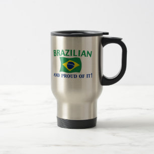 Mug De Voyage Brésilien fier