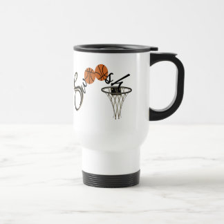 Mug De Voyage Bruissement de basket-ball
