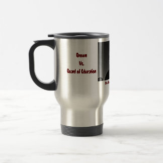 MUG DE VOYAGE BRUN CONTRE LE CONSEIL SCOLAIRE '1954