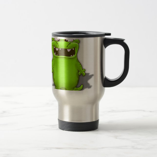 Mug De Voyage Bubba le monstre parlant de Calculaotr (Droit)