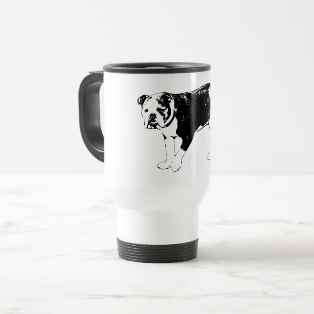 Mug De Voyage Bulldog Spark, Creative Motion (Devant gauche)