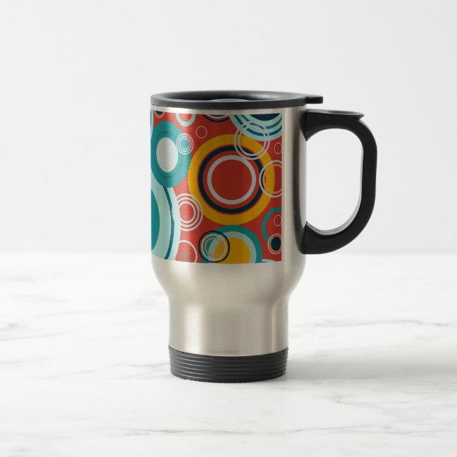 Mug De Voyage Bulles colorées (Droit)