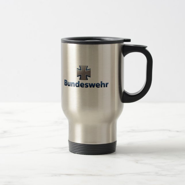 Mug De Voyage Bundeswehr Emblem (Droit)