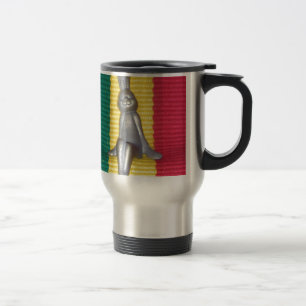Mug De Voyage Bunny à Rasta Couleurs : Une touche d'art Super