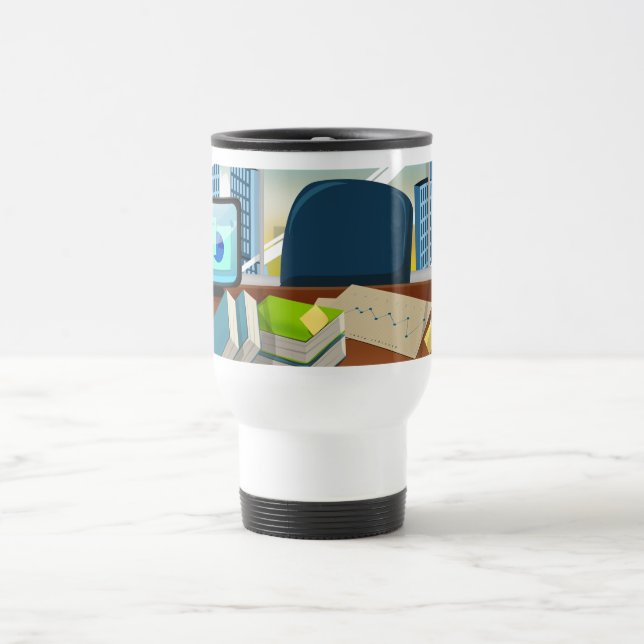 Mug De Voyage Bureau des banques d'entreprise (Centre)