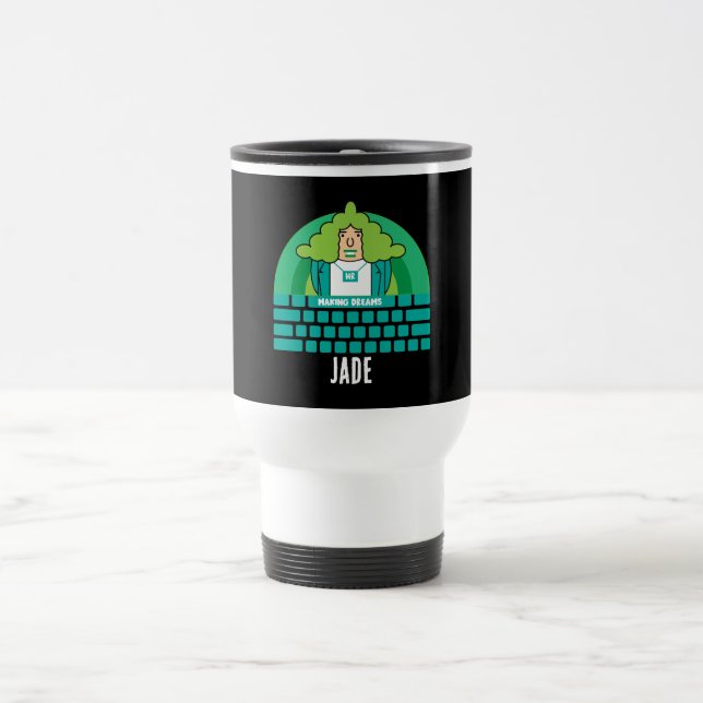 Mug De Voyage Bureau des ressources humaines (Centre)