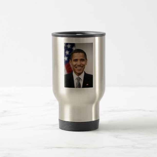 Mug De Voyage Bureau du président élu Barack Obama (Centre)