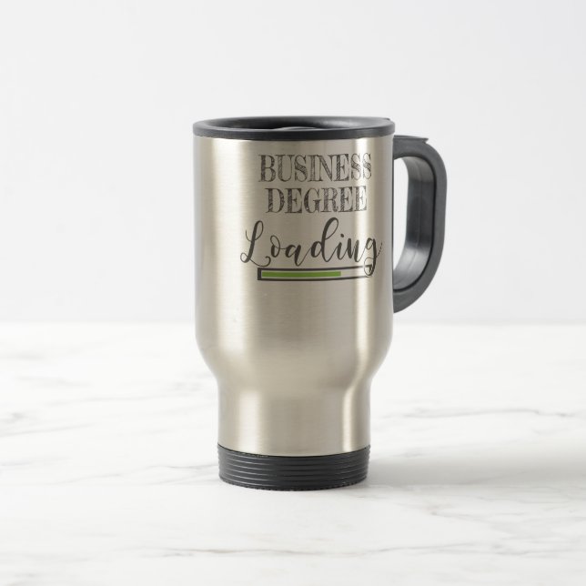 Mug De Voyage Business School Student Cadeau Business Degré Load (Devant droit)