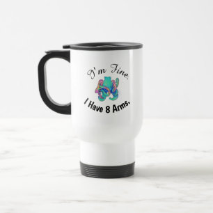 Mug De Voyage "Ça va. J'Ai 8 Armes."