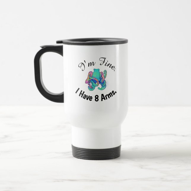 Mug De Voyage "Ça va. J'Ai 8 Armes." (Gauche)