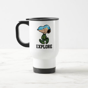 Mug De Voyage cacahuètes   Grande neige extérieure