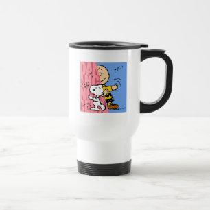 Mug De Voyage cacahuètes   Snoopy & Charlie Danse Brown mi-mi-mi